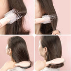 100 Pack Hair Brush Cleaner Disposable Hair Brushes Cleaning Tool Comb Cleaner Net Cover Screen Guards Hairbrush Hair Remover for Detangling Hair Brush Detangler Natural Bamboo Bristles