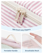 Packing Cubes for Travel (Stripe Combined / 7 Set)