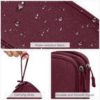 Electronic Organizer (7.5 x 4.3 x 2.2 inches / Wine Red)