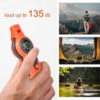 Emergency Survival Function Whistle (orange1pcs)