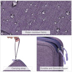 Electronic Organizer (10.8 x 8 x 3.15 inches / Dark Purple)