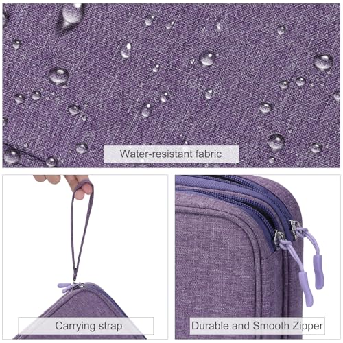 Electronic Organizer (10.8 x 8 x 3.15 inches / Dark Purple)