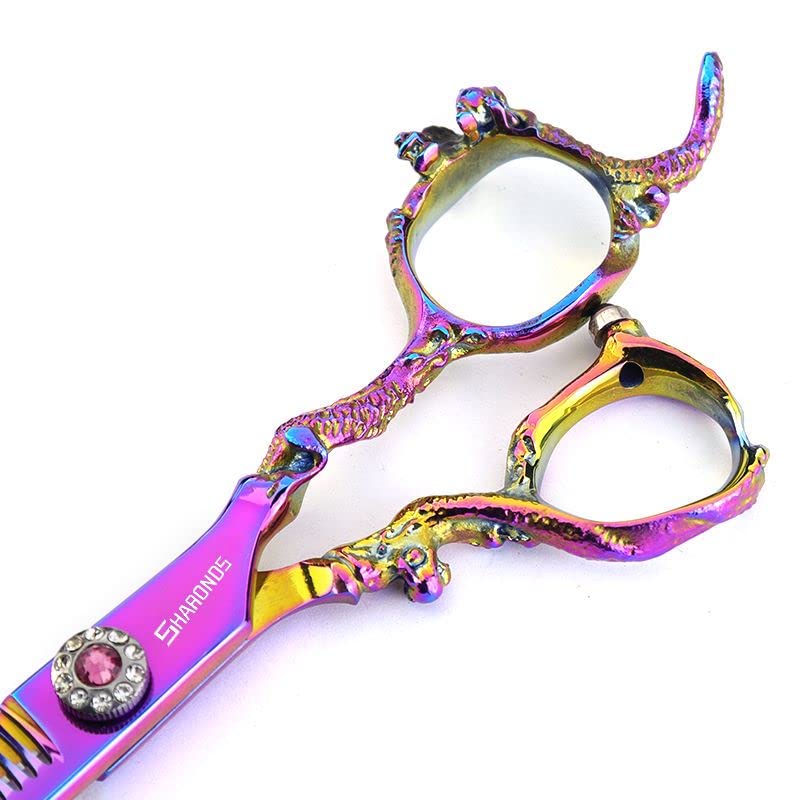 Purple Professional Hairdressing Scissors (6-inch 3pc)