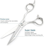 Hair Cutting Scissors Sharp to Cut Hair Cutting Shears Professional Haircut 6 Inch 440c for hairdresser or home use KINSARO for Hairdresser Barber or Home Use