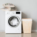 2 Pcs Canvas Laundry Bags with Carrying Handles & Drawstring Closure, - Image 4
