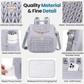 4 in 1 Convertible Diaper Bag Backpack (Gray)