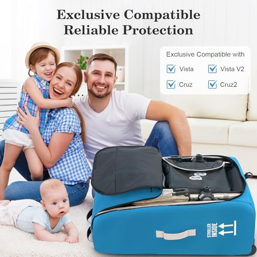 Stroller Bag for Airplane (Blue)