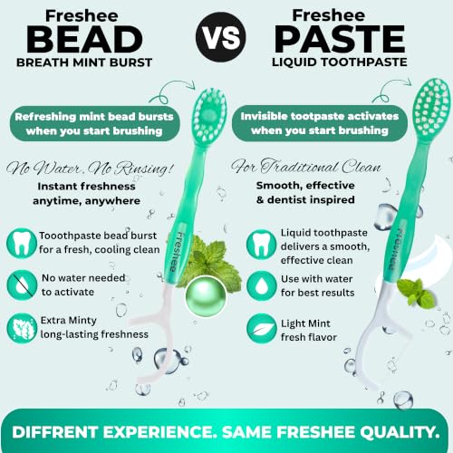 Disposable Travel Toothbrush with Toothpaste