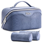 Travel Makeup Bags for Women (05-A-Blue)