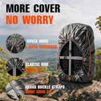 Backpack Rain Cover (Black / XXL (for 70-90L backpack))