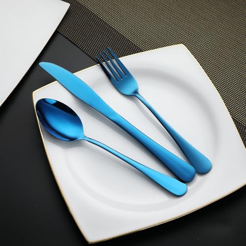 Travel Utensils with Case (Blue)