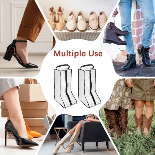 Boot Storage Bags [2PCS] (Black / 50cm Tall)