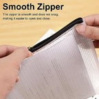20pcs Multisize Mesh Zipper Pouch