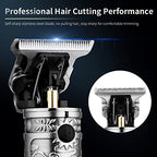 Hair Clippers for Men with Replacement Blade (Grey)