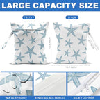 Beach Bags Wet Bag for Swimsuit (Starfish)
