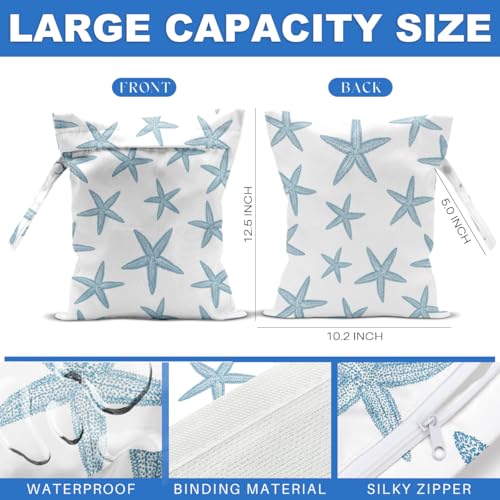 Beach Bags Wet Bag for Swimsuit (Starfish)