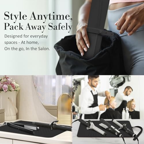 XL Vanity Mat (Black / X-Large)