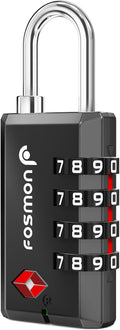 Fosmon TSA Approved Locks for Luggage, Heavy Duty Gun Safe Lock for Gun Case by Fosmon