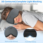 Sleeping Eye Mask with Bluetooth Headphones (Z-grey)