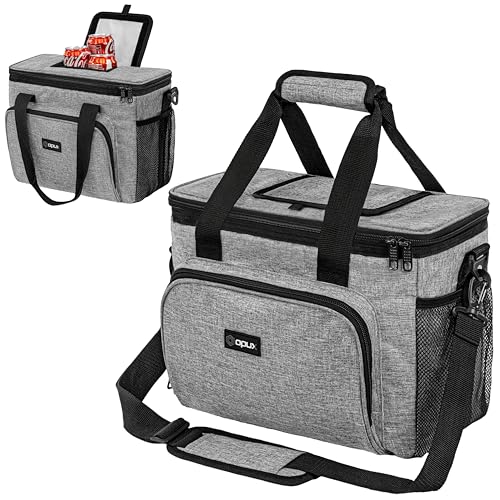Soft Cooler Bag (Heather Gray / 30 Cans)