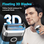 Foil Shavers for Men (Blue)