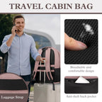 Travel Laptop Backpack 17 Inch (Pink Brown / 17.3 Inch(40L))