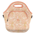 LunchTote Zippered Bag Insulated Neoprene Caddy (Paisley Dreams / X-Large 6.5 Quart Lunch Tote)