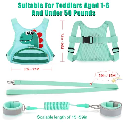Toddler Leash for Kids (Green)