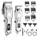 Professional Hair Clippers for Men (Silver)
