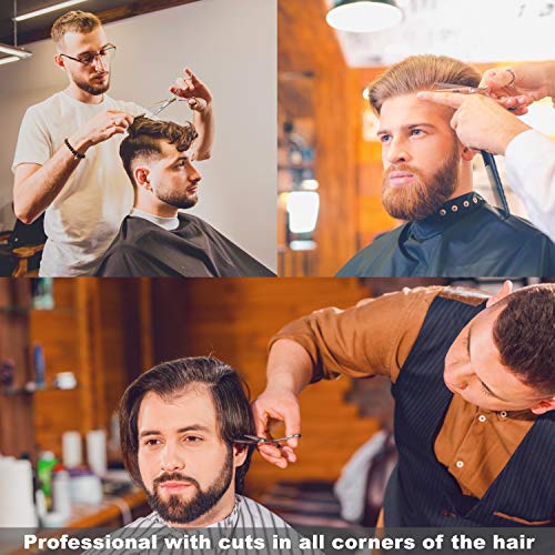High end Professional Extremely Very Sharp Barber Hair Cutting Scissors Hairdresser Shears For Hair 6.5 Inch Haircut Scissor Made Of Stainless Steel Alloy For Hairdressing Salon and Home Use (Sword Shears / 6.5 Inch)