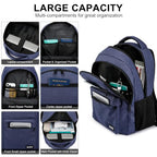 Laptop Backpack for Men Teens Boys (Blue / 15.6 inch)