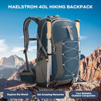 40L Hiking Backpack (Blue / 40l / Daypack Backpacks)