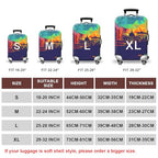 Travel Luggage Cover Suitcase Cover Protector Skins 18 (City / S (for 18--20 inch luggage))