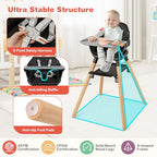 Baby High Chair (Black)