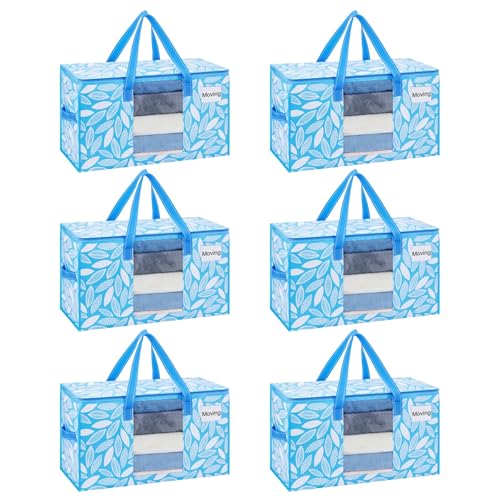 Moving Bags Wide Open Top (Spring Breeze / 6 Pack)