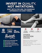 Compression Socks for Men (X-Large / Black/Tan/Navy - 3 Pairs)