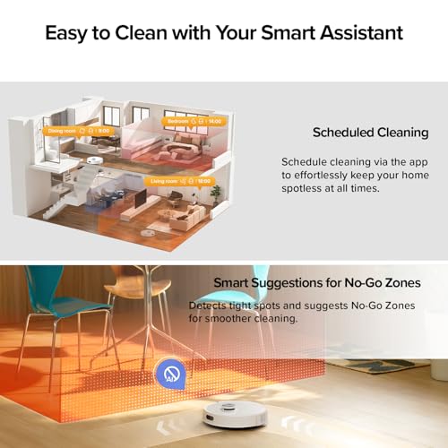Q7 M5+ Robot Vacuum and Mop (White)