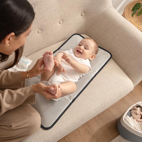 Baby Changing Pad Compact (Solid Grey / Compact)