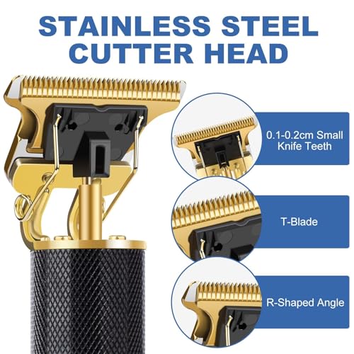 Professional Hair Trimmer for Men (Black)
