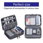 Electronic Cable Organizer Bag
