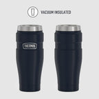 THERMOS Stainless King Travel Tumbler, 16 Ounce, Vacuum-Insulated | Midnight - Image 2