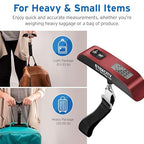 Luggage Scale (Claret Red)