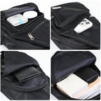 Sling Bag for Men (Black / Small)
