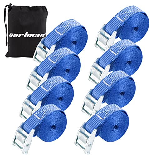 1" x 12 ft Lashing Straps (8 PK / Blue)