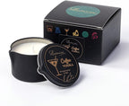 Vegan Home SPA Scented Aromatherapy Massage Candle for Skin Moisturizing,Soybean Wax Massage Body Oil for Foot Treatment, Romantic Gift for Friend Coffee Vodka Scent 2.35 OZ