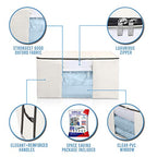 Vacuum Storage Bags (Beige - Set of 5)