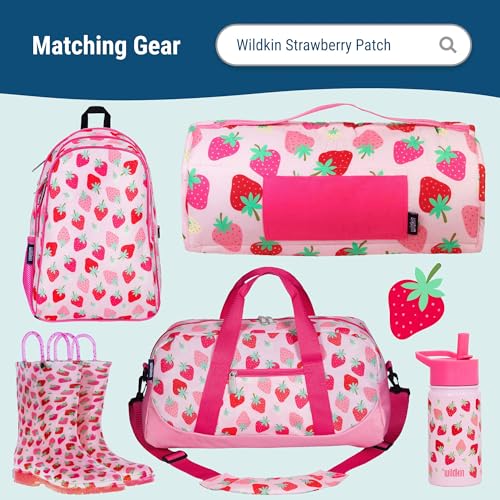 Kids Insulated Lunch Box (9.75 x 7 x 3.25 inches / Strawberry Patch)