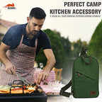 Grilling & Camping Cooking Utensils Set (Green Lite)