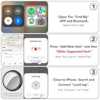 Apple MFi Certified Bluetooth Tracker Tags