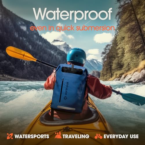 Waterproof Dry Bag Backpack 55L (55L / Blue)